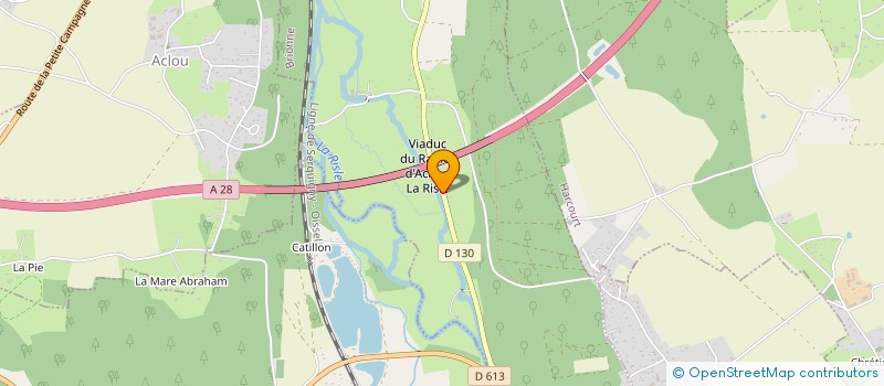 localisation de l'entreprise LE MOULIN SAINT SAUVEUR  BRIONNE