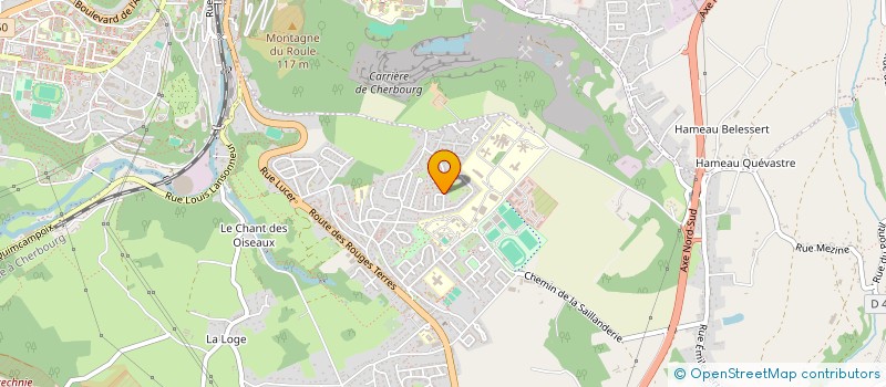 localisation de l'entreprise LE MOULINGOUF  CHERBOURG-EN-COTENTIN