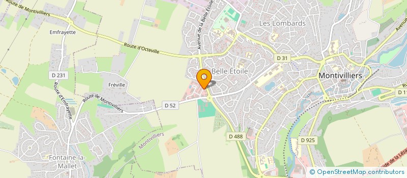 localisation de l'entreprise LE MOULINIER METOT PATRIMOINE  MONTIVILLIERS