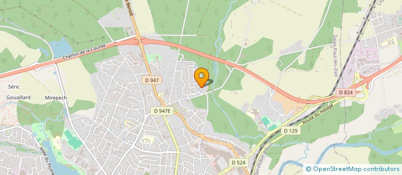 localisation de l'entreprise LE MOULIOT à SAINT-PAUL-LES-DAX
