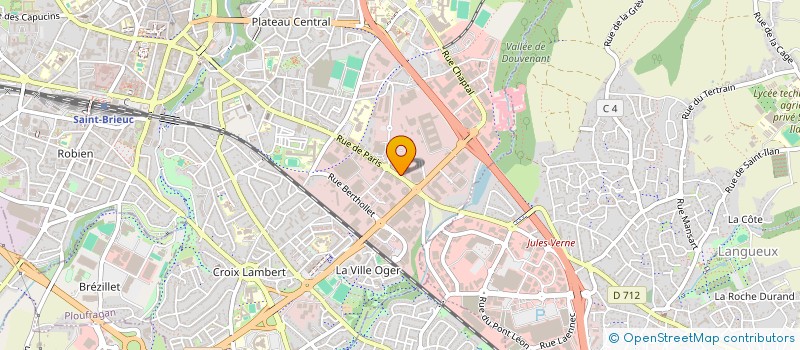 localisation de l'entreprise LE MOULLEC INVEST à SAINT-BRIEUC