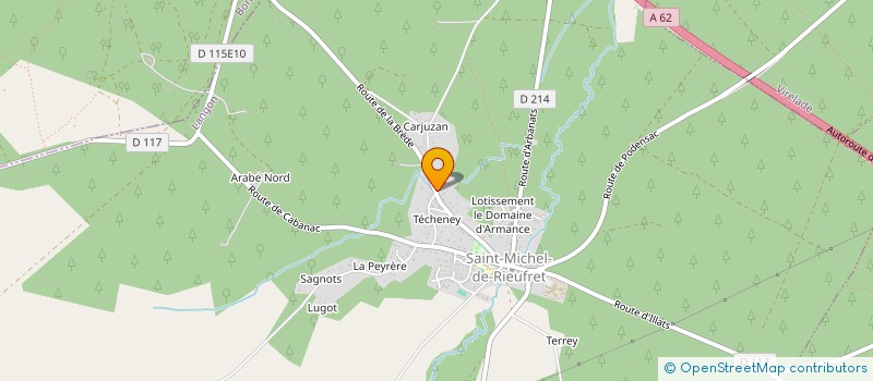 localisation de l'entreprise LE MOURA  SAINT-MICHEL-DE-RIEUFRET