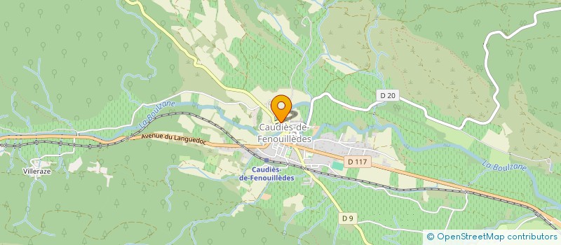 localisation de l'entreprise LE MOUSQUIER  CAUDIES-DE-FENOUILLEDES