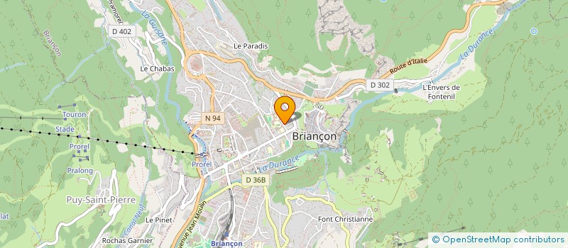 localisation de l'entreprise LE MOUSSERON à BRIANCON