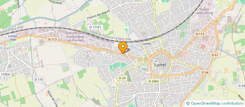 localisation de l'entreprise LE MOUVEMENT CITOYEN à LUNEL
