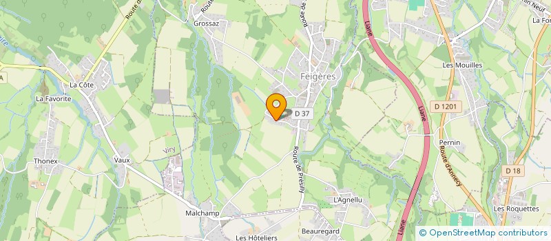 localisation de l'entreprise LE MOUVEMENT DU PAPILLON  FEIGERES