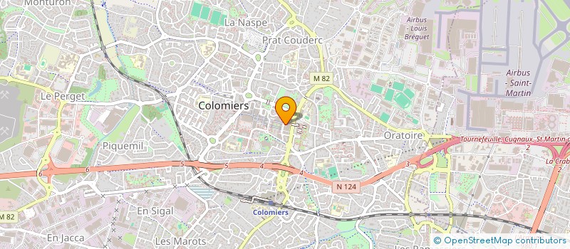 localisation de l'entreprise LE MOUVEMENT OPTIMISTE à COLOMIERS