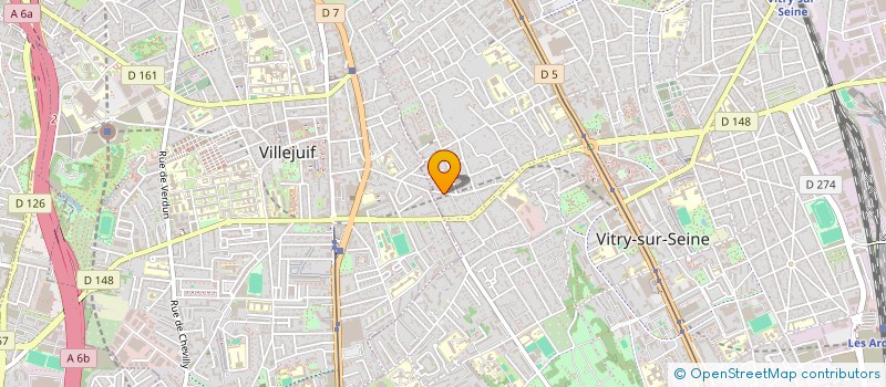 localisation de l'entreprise LE MOUVEMENT RETROUVE à VITRY-SUR-SEINE