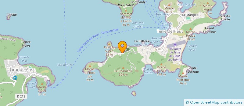 localisation de l'entreprise LE MOUVEMENT UNI SON DE TERRE DE HAUT à TERRE-DE-HAUT