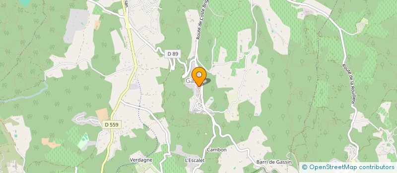 localisation de l'entreprise LE MUCHA  GASSIN