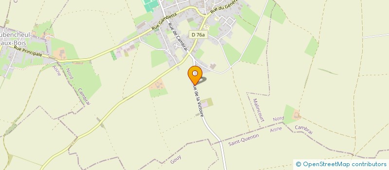 localisation de l'entreprise LE MUID  VILLERS-OUTREAUX