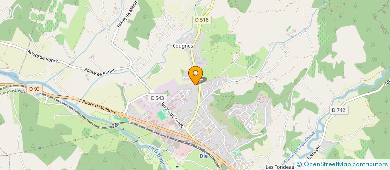 localisation de l'entreprise LE MULTI  DIE