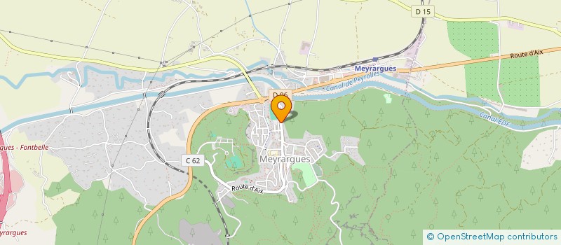 localisation de l'entreprise LE MULTI ACTIVITES SPORTIVES à MEYRARGUES
