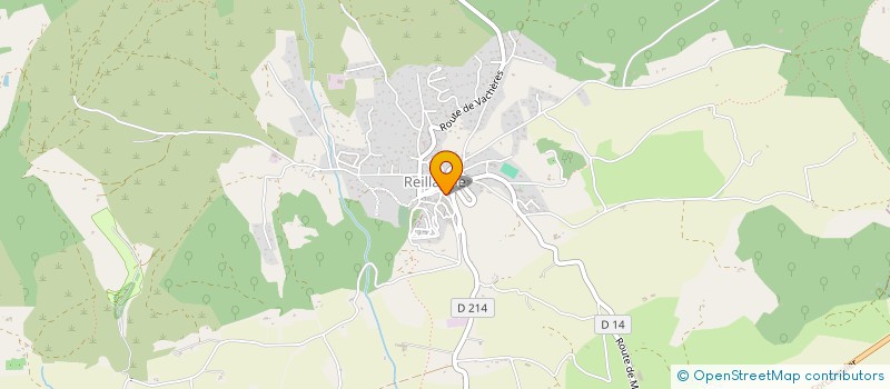 localisation de l'entreprise LE MULTI-VERRES  REILLANNE