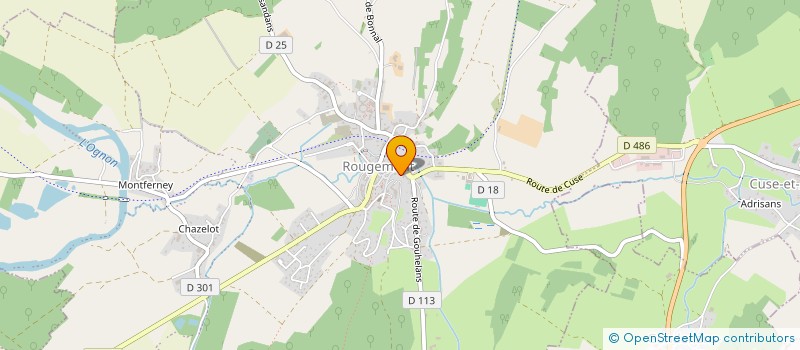 localisation de l'entreprise LE MUR  ROUGEMONT