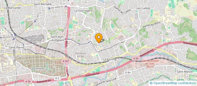 localisation de l'entreprise LE MUR DES SONS ORDIMIX PACASOUND à MARSEILLE