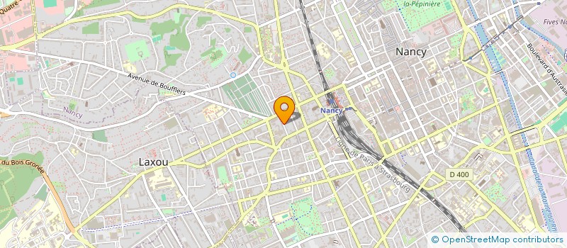 localisation de l'entreprise LE MUR DU SON  NANCY