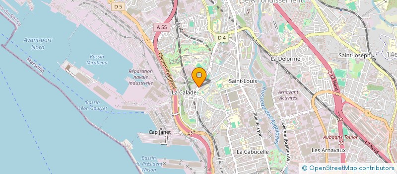 localisation de l'entreprise LE MUR DU SON SPECTACLES à MARSEILLE