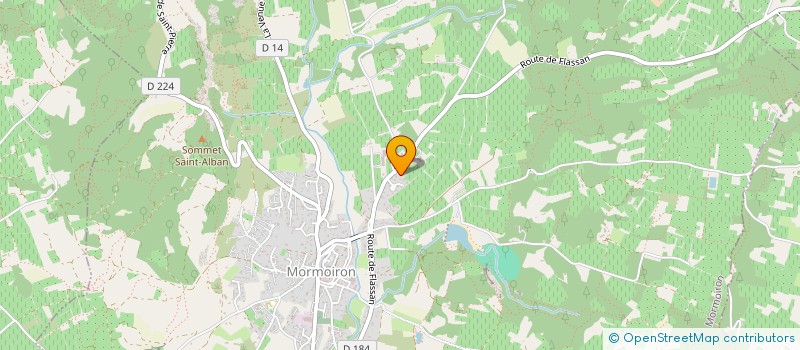 localisation de l'entreprise LE MURMURIUM  MORMOIRON