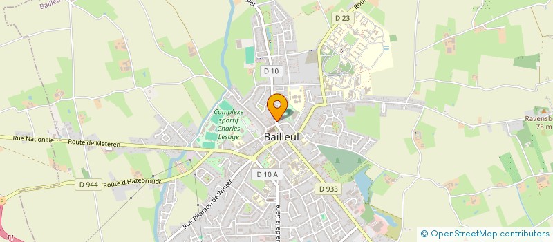 localisation de l'entreprise LE MUSEE à BAILLEUL