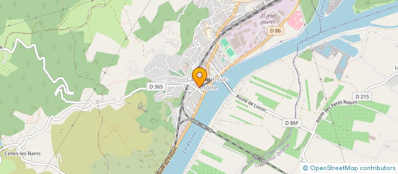 localisation de l'entreprise LE MUSEE  LA-VOULTE-SUR-RHONE