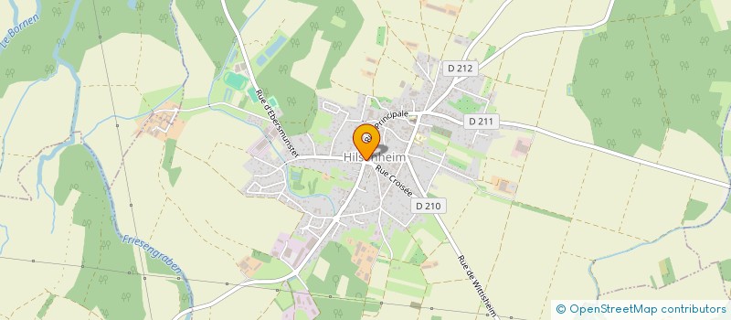 localisation de l'entreprise LE MUSEE à BALDENHEIM