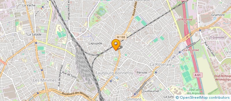 localisation de l'entreprise LE MUSEE D'INSTRUMENTS DE MUSIQUE ITINERANT à TOULOUSE