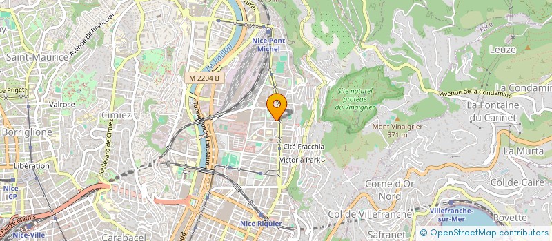 localisation de l'entreprise LE MUSEE DE LA COLO à NICE