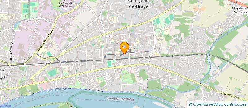 localisation de l'entreprise LE MUSICIEN COTE COURS à SAINT-JEAN-DE-BRAYE