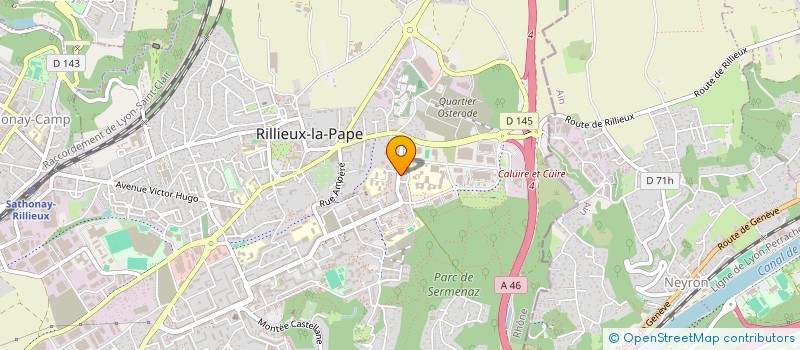 localisation de l'entreprise LE MUST à RILLIEUX-LA-PAPE