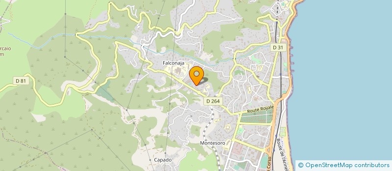 localisation de l'entreprise LE MUST à BASTIA