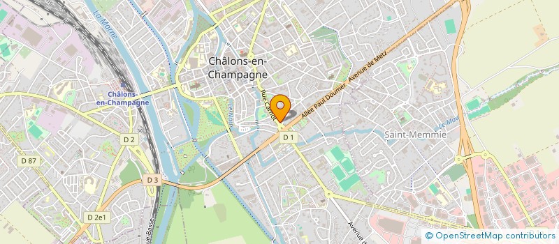 localisation de l'entreprise LE MUST  CHALONS-EN-CHAMPAGNE