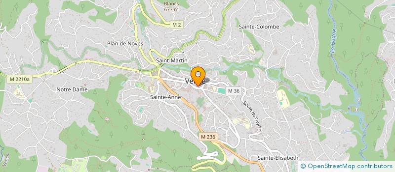 localisation de l'entreprise LE MUST à VENCE