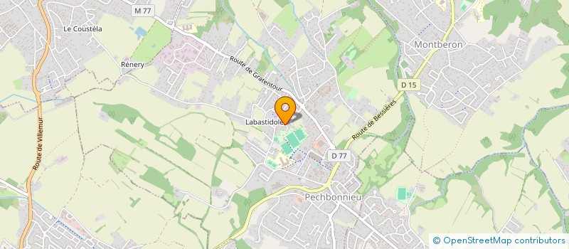 localisation de l'entreprise LE MUST DE L'ART DYVIN  PECHBONNIEU