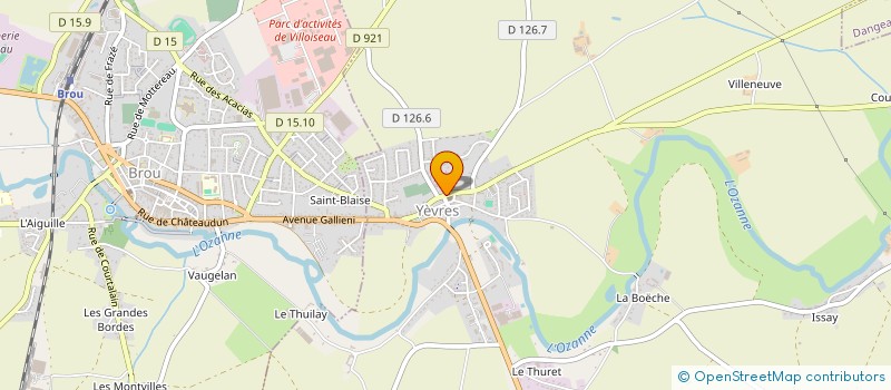 localisation de l'entreprise LE MUVRA à YEVRES
