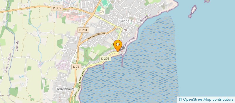 localisation de l'entreprise LE MUZIC FACTORY  CANCALE