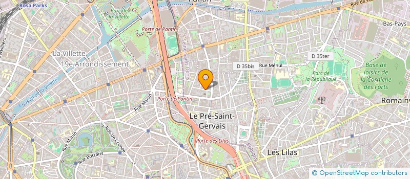 localisation de l'entreprise LE MYSTERE DE LA FLEUR D'OR à LE PRE-SAINT-GERVAIS