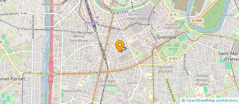 localisation de l'entreprise LE MYSTERIEUX  GRENOBLE