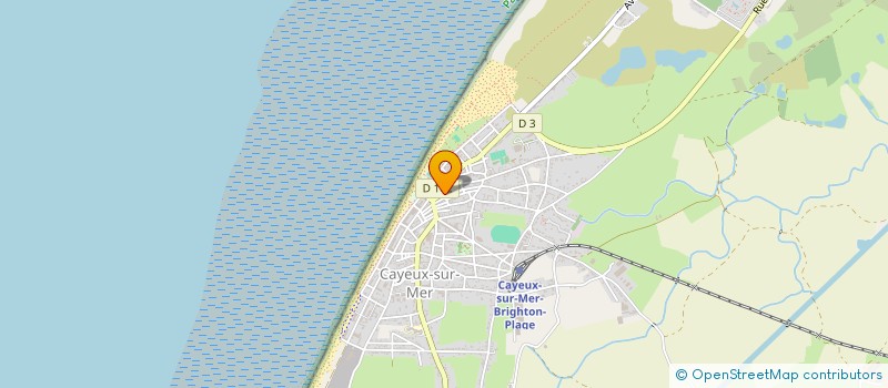 localisation de l'entreprise LE MYTILUS à CAYEUX-SUR-MER