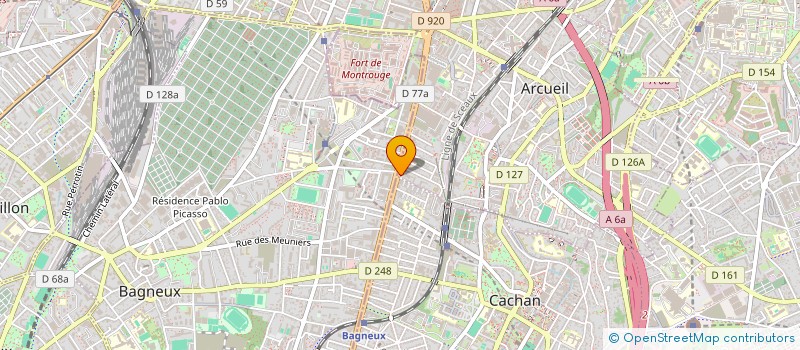 localisation de l'entreprise LE N20  ARCUEIL