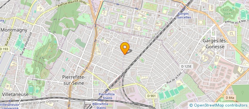 localisation de l'entreprise LE NADOR à PIERREFITTE-SUR-SEINE