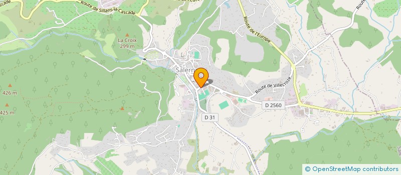 localisation de l'entreprise LE NAI à SALERNES