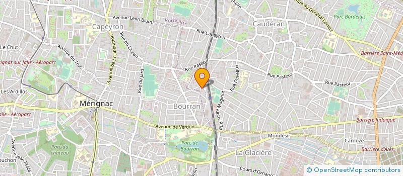 localisation de l'entreprise LE NAIL BAR BORDELAIS à BORDEAUX