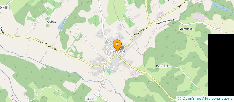 localisation de l'entreprise LE NAIN GEAUNE  GEAUNE