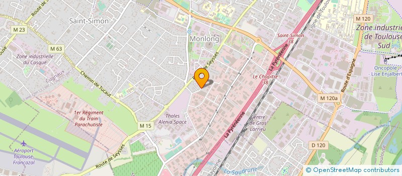 localisation de l'entreprise LE NAIN VERT à TOULOUSE