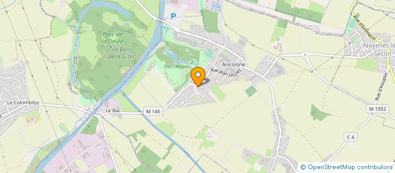 localisation de l'entreprise LE NAINRIBOU  HOUPLIN-ANCOISNE