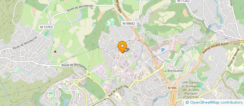 localisation de l'entreprise LE NAMAS à GRABELS