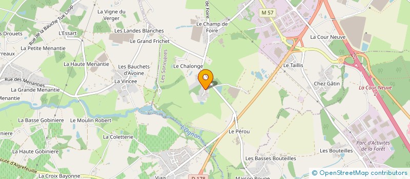 localisation de l'entreprise LE NANTILLAIS COCKTAIL à LES SORINIERES