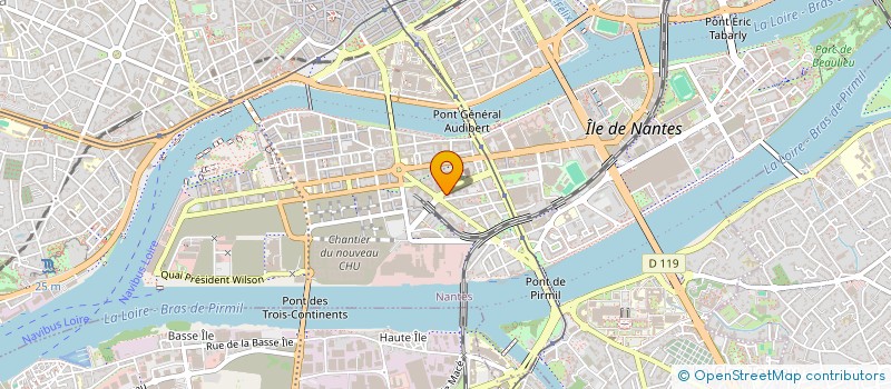 localisation de l'entreprise LE NANTUA à NANTES