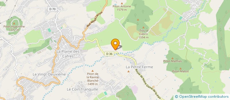 localisation de l'entreprise LE NANY'S à LE TAMPON